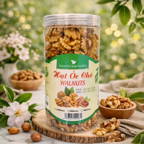 Nhân óc chó (trắng) Mỹ hộp 400gr