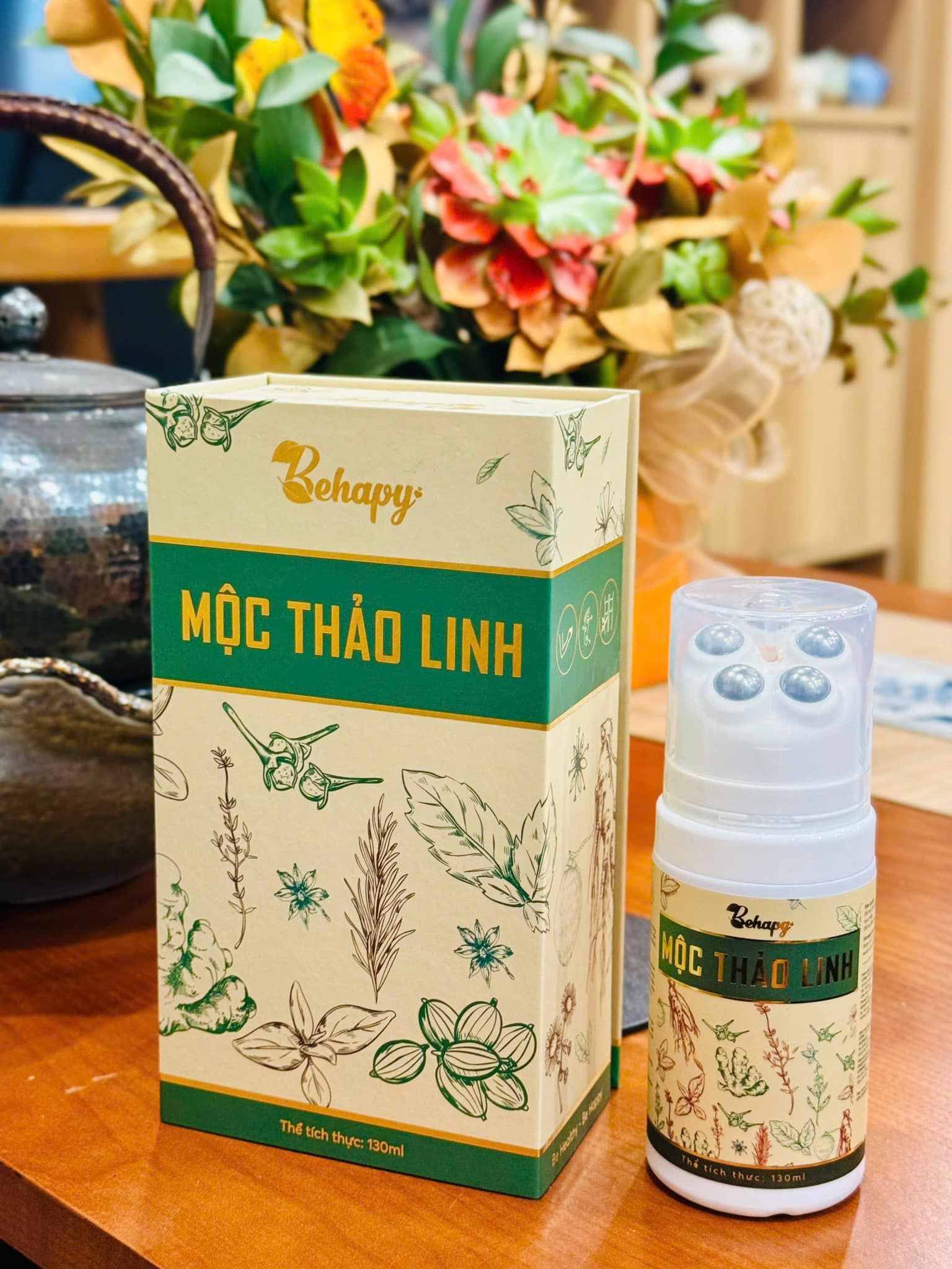 Con Lăn Xương Khớp Mộc Thảo Linh 130ml - Behapy
