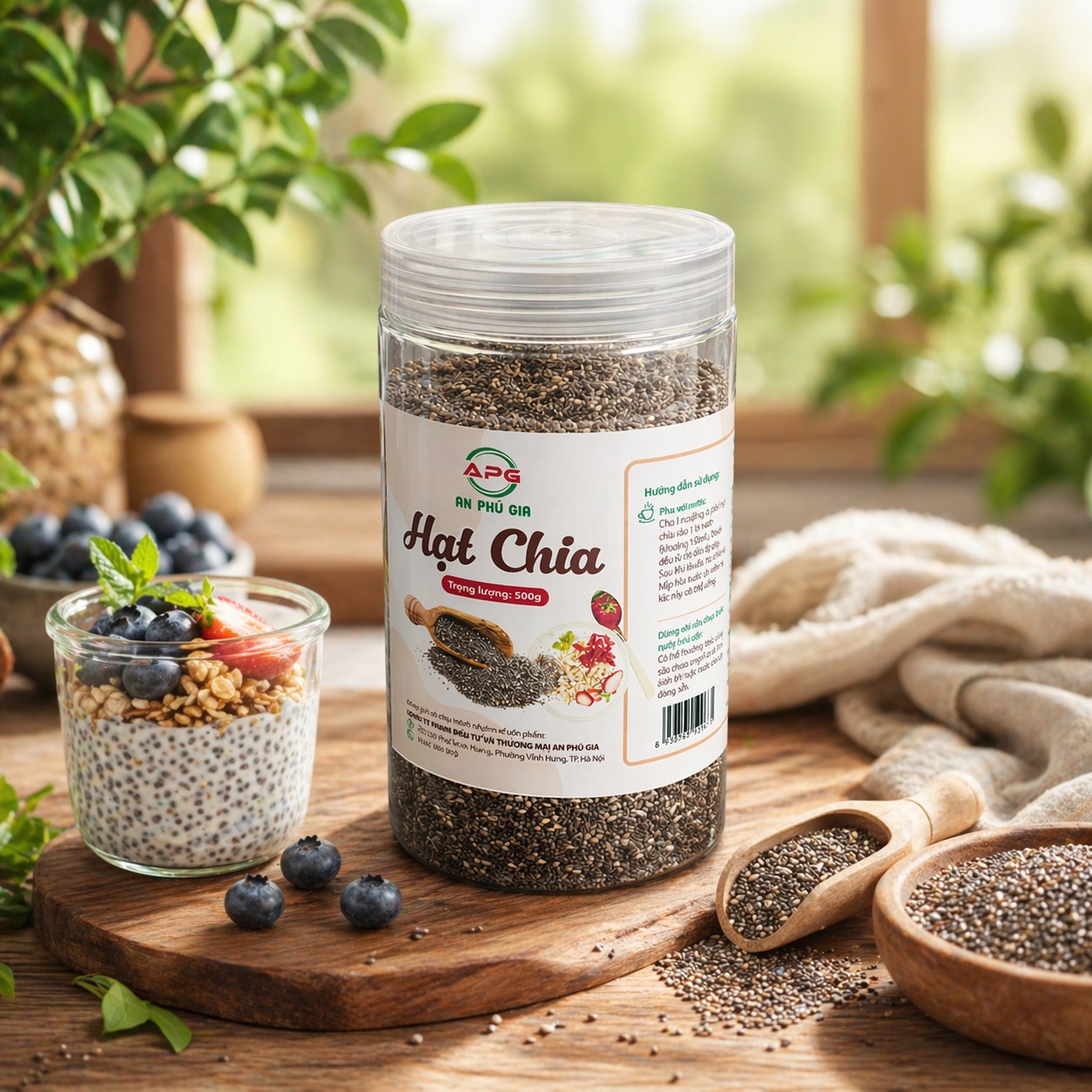 Hạt chia Peru 500gr