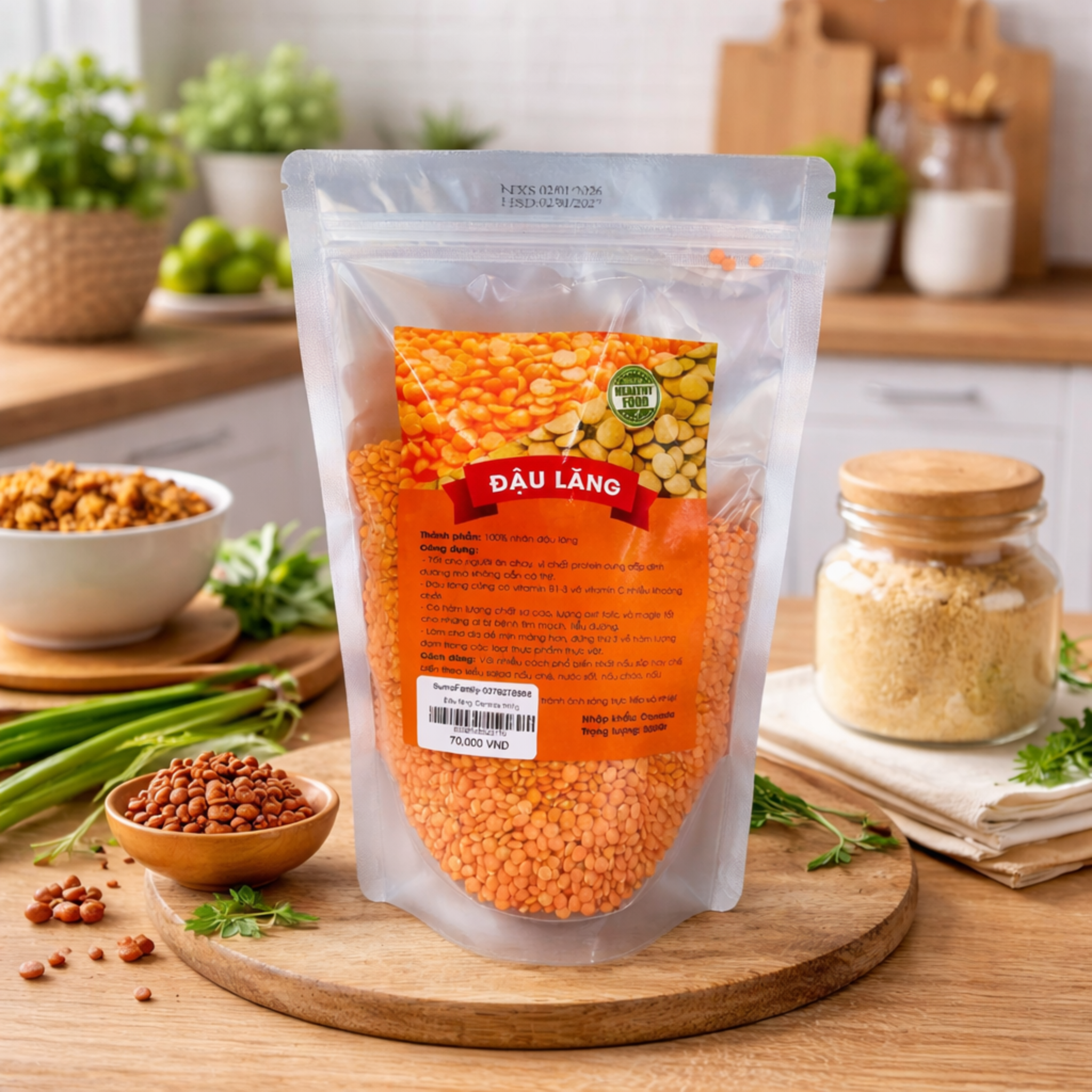 Đậu lăng Canada 500g