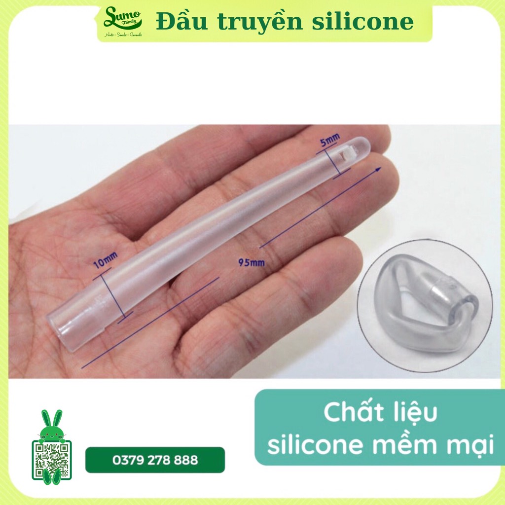 Đầu truyền silicon thụt đại tràng