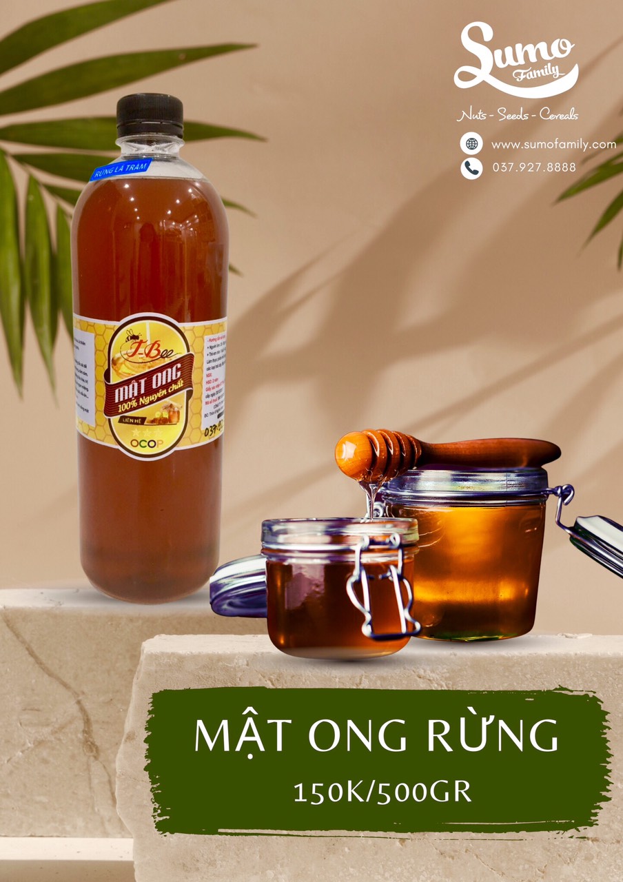 Mật ong nguyên chất 500ml