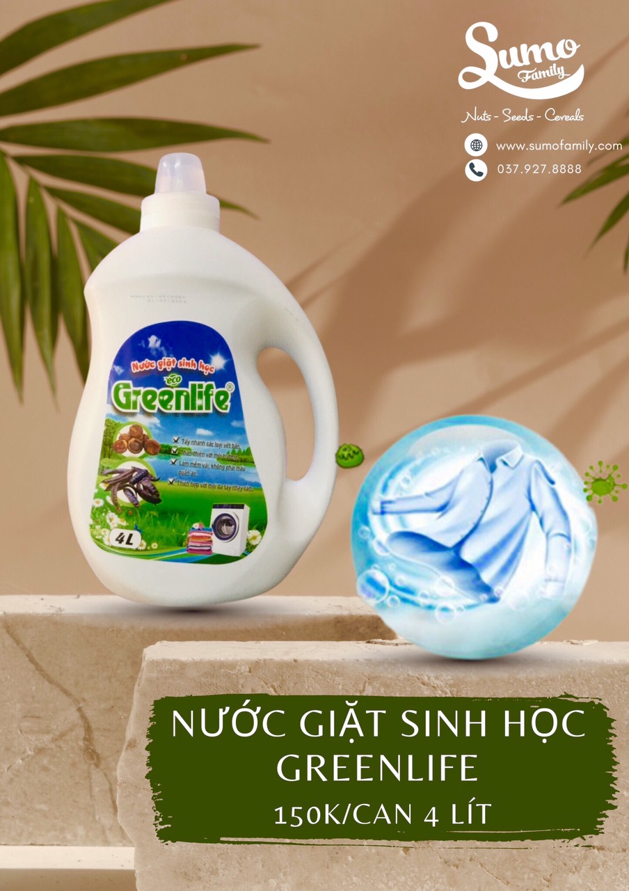 Nước Giặt Sinh học Greenliffe 4L