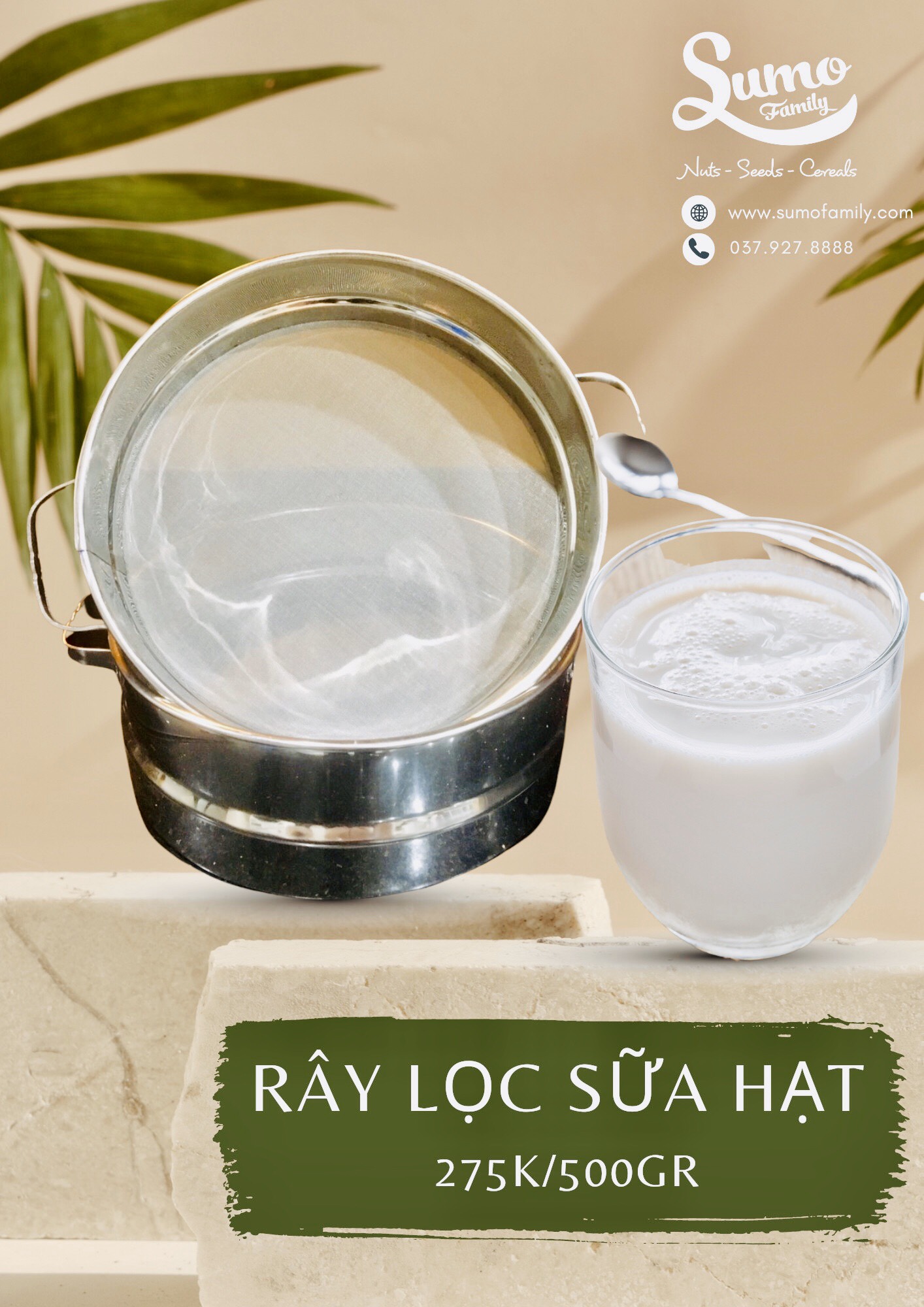 Rây lọc sữa siêu mịn