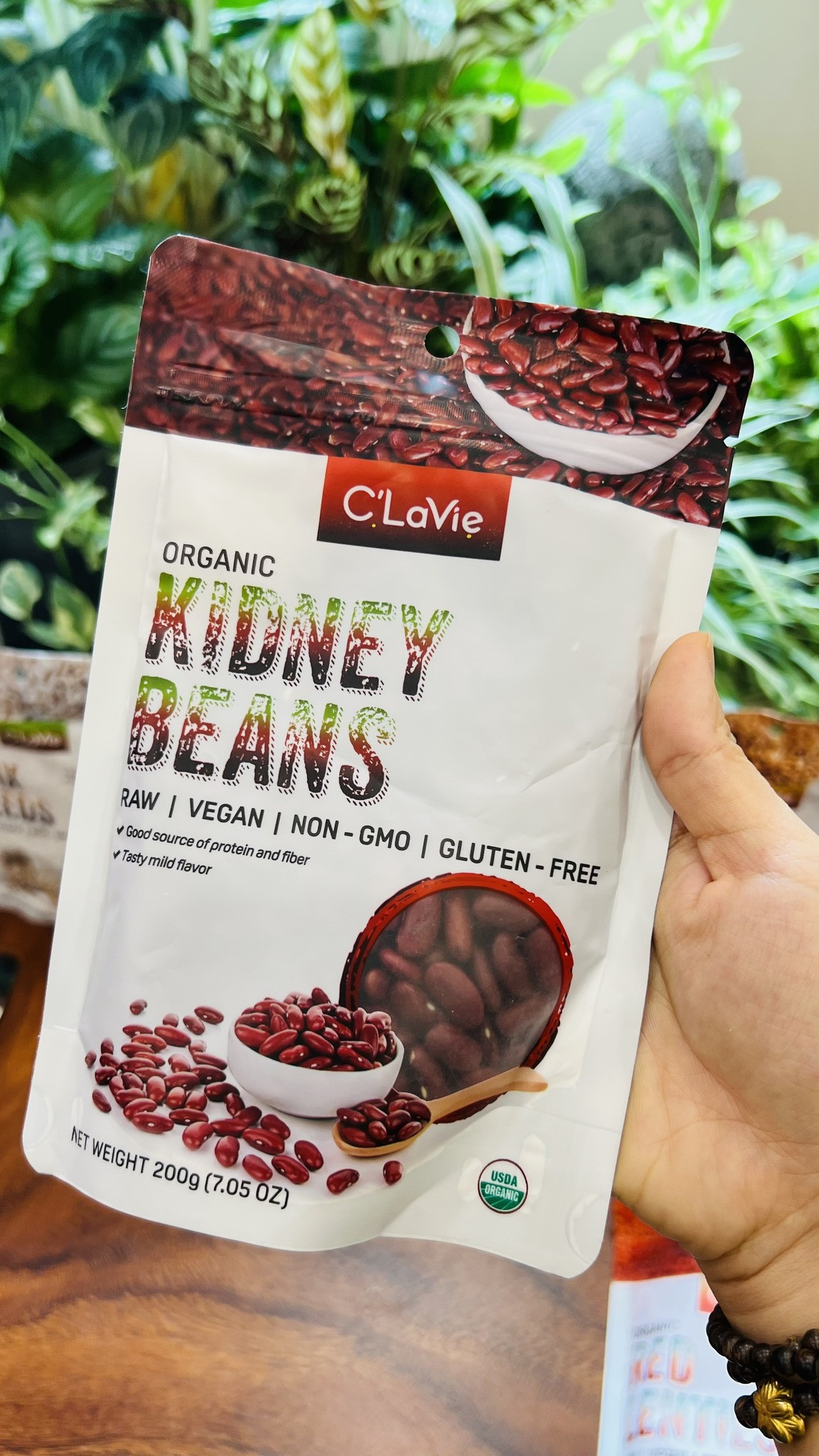 Đậu đỏ kidney hữu cơ 200gr - C&#039;LaVie