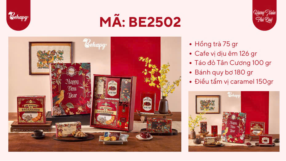 Tết 2025 - Hương Xuân Phú Quý (Set BE2502)