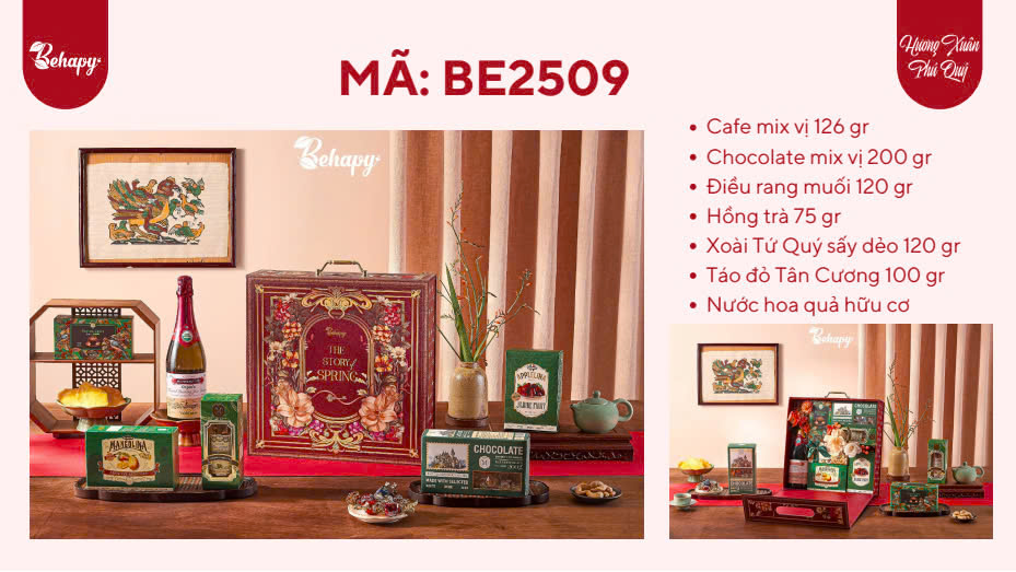 Tết 2025 - Hương Xuân Phú Quý (Set BE2509)