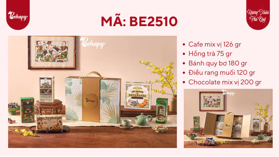 Tết 2025 - Hương Xuân Phú Quý (Set BE2510)