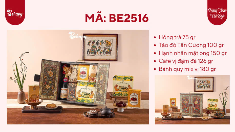 Tết 2025 - Hương Xuân Phú Quý (Set BE2516)